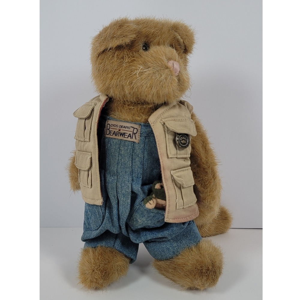 Vintage Boyds Bear Dorchester Catsworth Kitty Cat Plush with Artie 10 inch